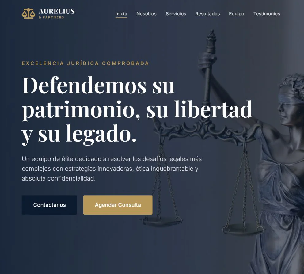 Captura de Aurelius & Partners